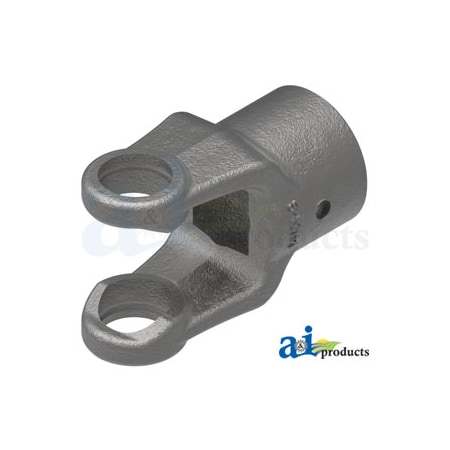 A & I Products Square Bore Implement Yoke (w/ Set Screw) 3" x3" x5" A-804-1419